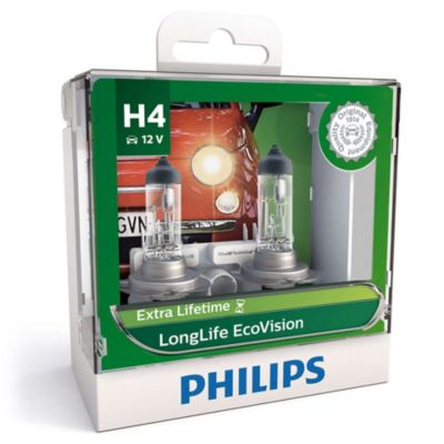未使用　Philips 10個セット ハロゲンバルブ H4