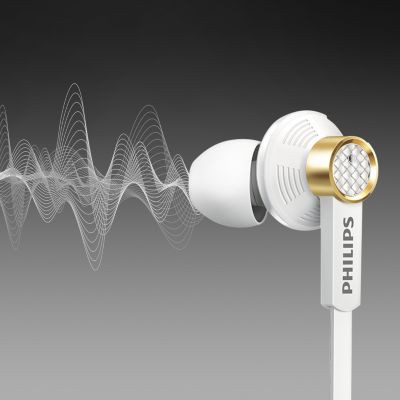 Vergrößerte 13,5 mm Treiber liefern satten und dynamischen Sound