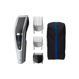 Philips Hairclipper Series 5000 Washable hair clippers with 4 accessories