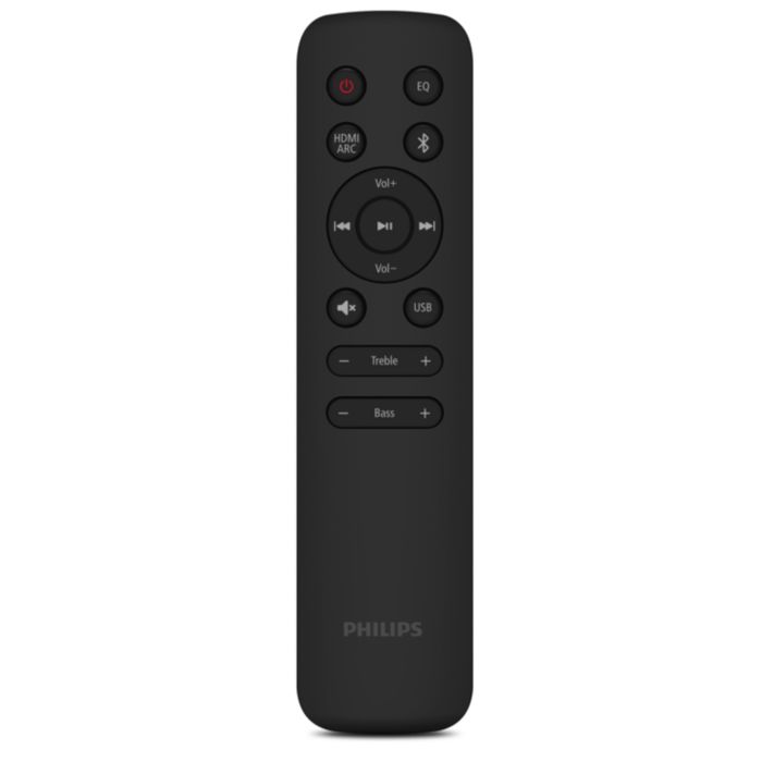 Philips 強化ステレオ 2.0 サウンドバー TAB4000 強化ステレオ 2.0 サウンドバー TAB4000/11 | Philips