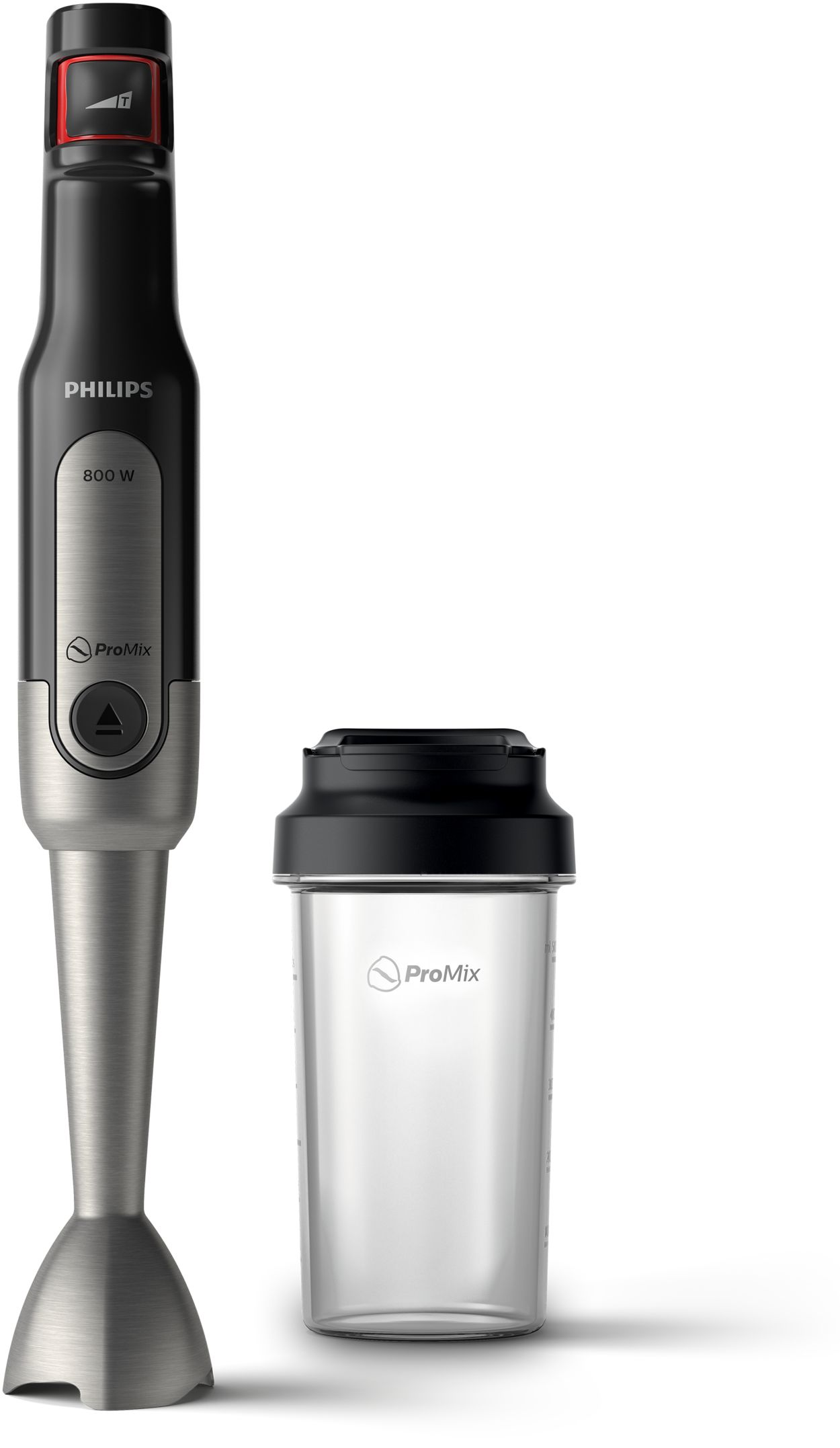  Philips ProMix Viva Collection - Batidora de mano, 300 W de  potencia de mezcla, SpeedTouch, fácil e intuitivo, vaso para llevar, negro  y acero inoxidable, (HR2629/91) : Hogar y Cocina