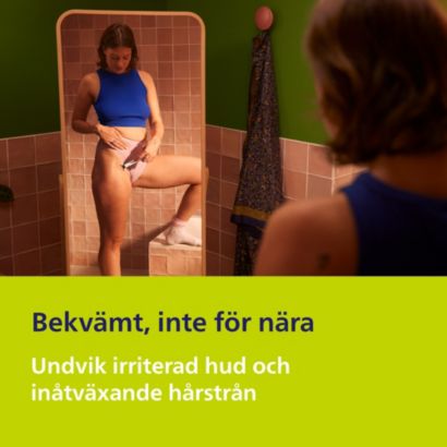 Lätt och hudvänlig intimrakning