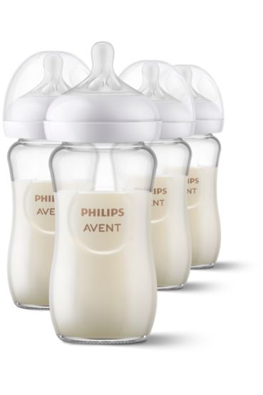 Glass Natural Response Baby Bottle