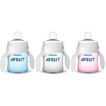 Ease your baby's transition to a drinking cup