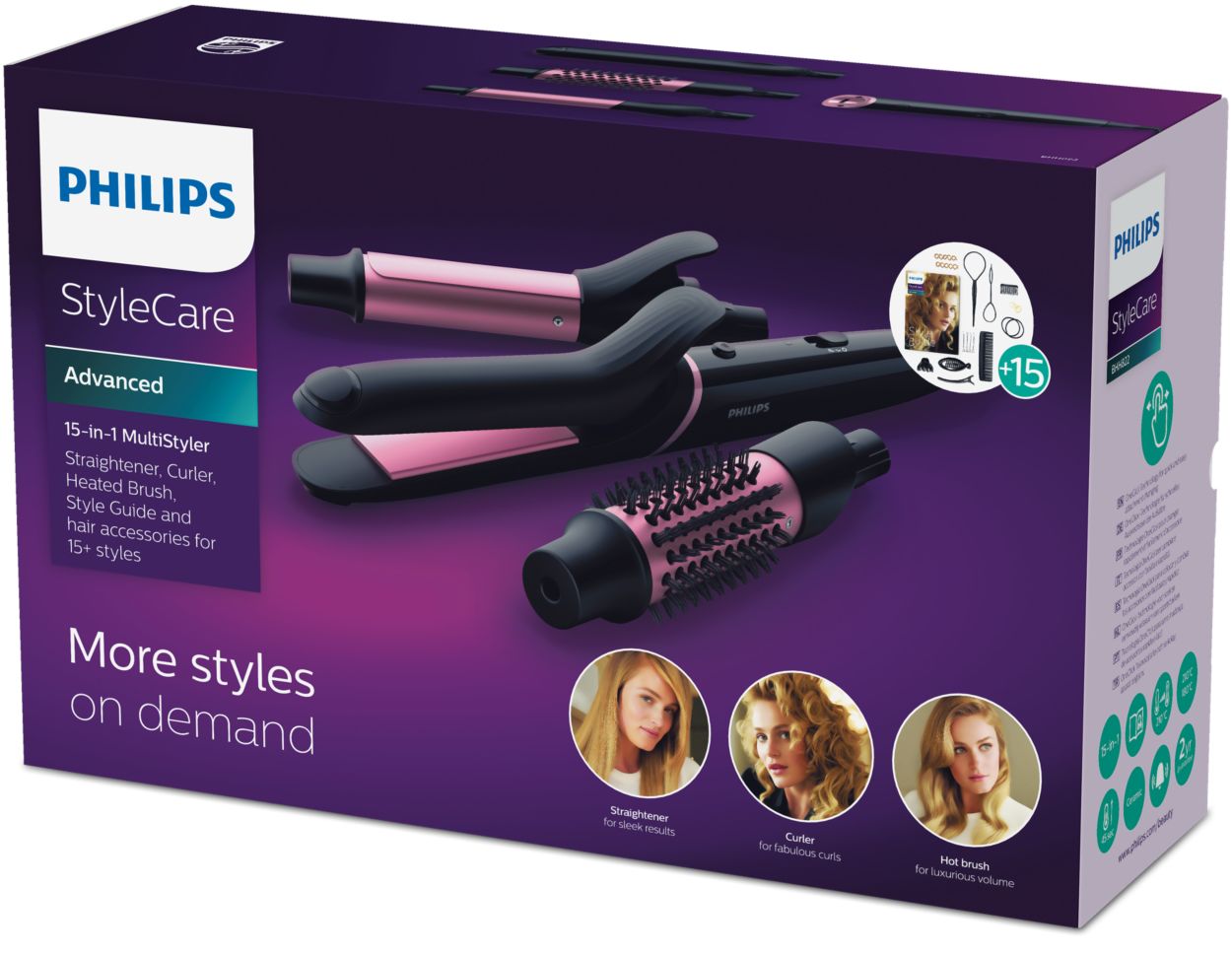 Philips style 2025 care hair straightener