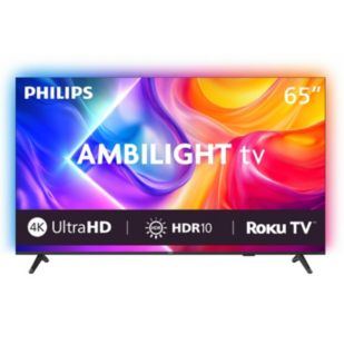 7875 Series Ambilight TV 65 inch Ambilight TV DLED UHD Roku TV
