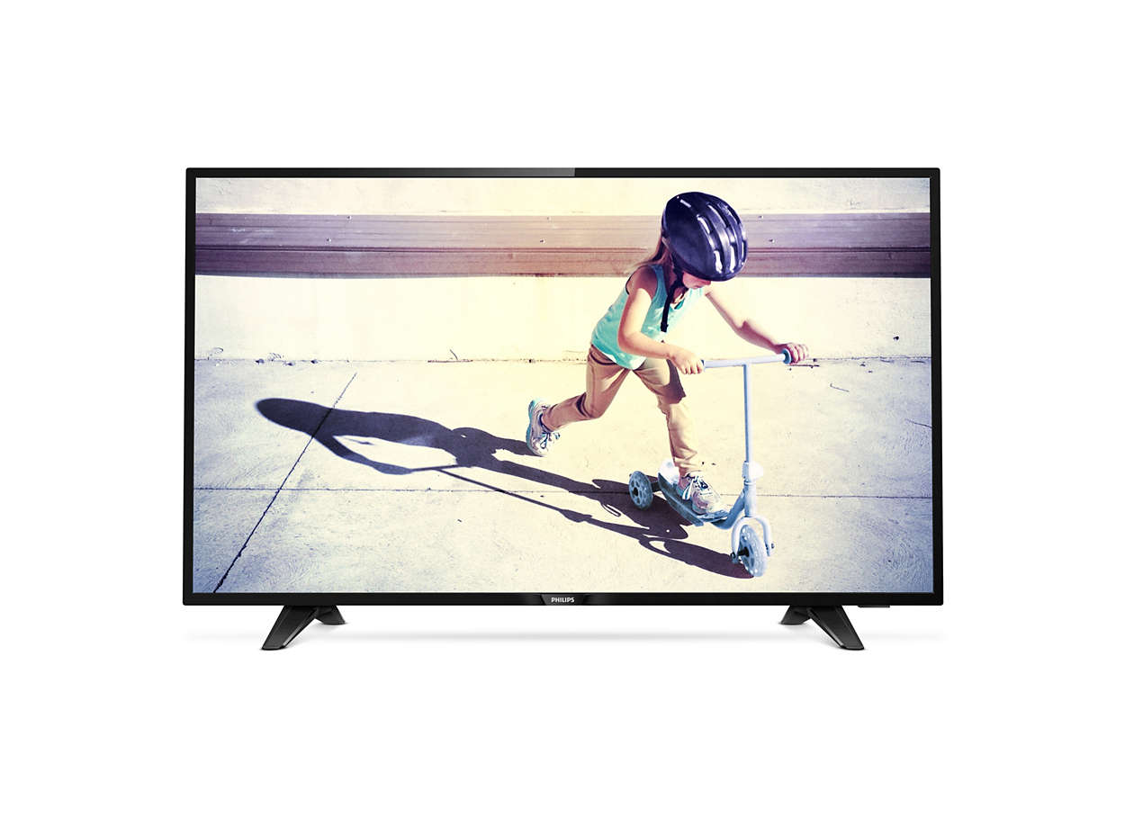 Svært slank LED-TV med Full HD