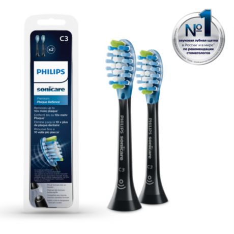 HX9042/33 Philips Sonicare C3 Premium Plaque Defence Насадки для эффективного удаления налёта