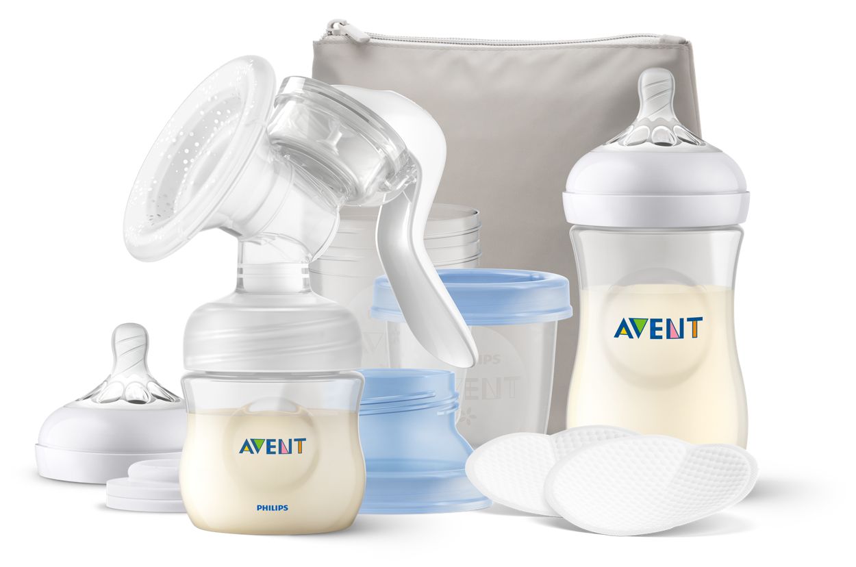 Avent breast store pump flange size