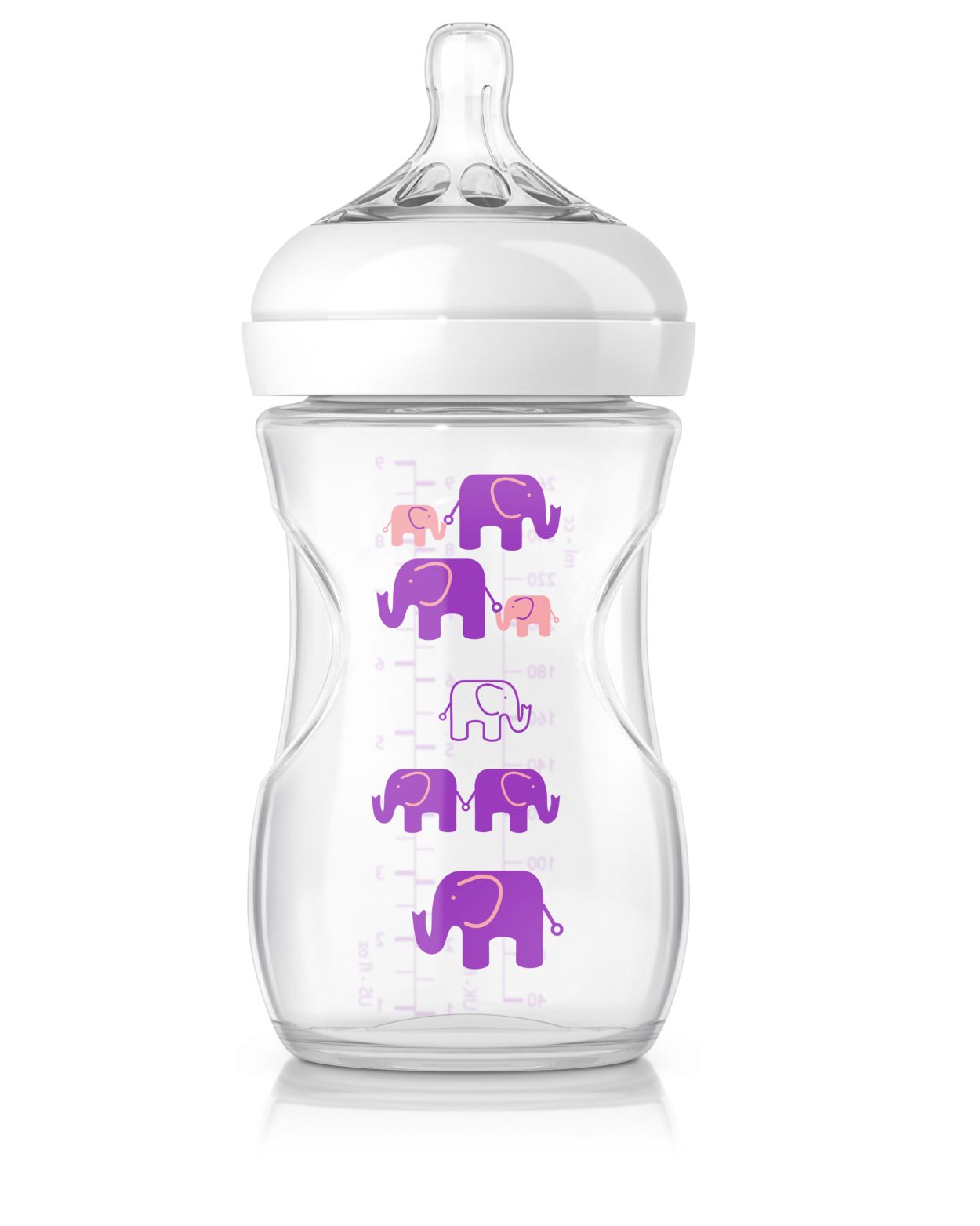 Mamadera Philips Avent Natural Elefante 260 Ml 628/17 - 001 — Universo  Binario