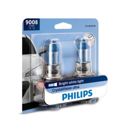 9008CVB2 CrystalVision ultra upgrade headlight bulb