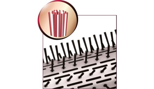 50 mm børste giver jævnere, mere skinnende resultater