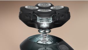 Senzor inteligent PowerAdapt pentru ras fără efort