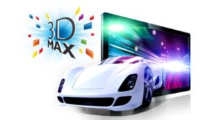 Technologia Full HD 3D Max pozwalająca zanurzyć się w świecie obrazów 3D