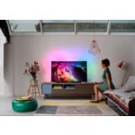 Izliekts 4K UHD LED televizors, ko darbina Android