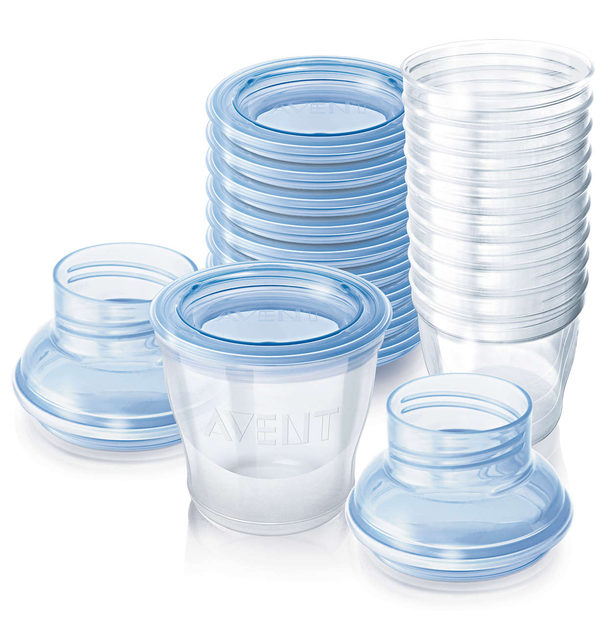 Philips Avent Food Storage Cups for Home & Away BPA-Free SCF721/20 