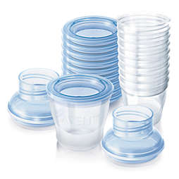 VIA Avent Breast Milk Containers
