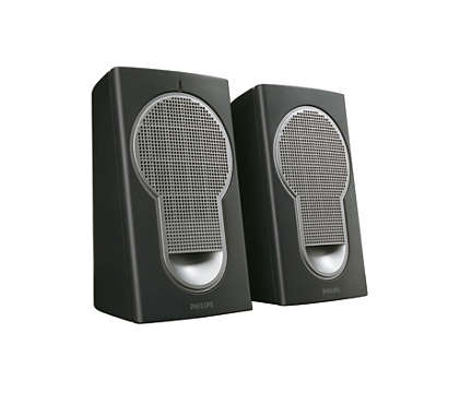 Great sound from compact speakers
