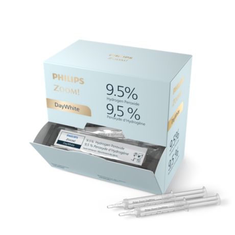 DIS101/25 Philips Zoom Take-Home Bulk DayWhite avec 9,5&nbsp;% de peroxyde d'hydrog&egrave;ne