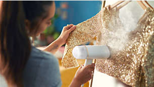 Se garantiza que su uso es seguro con todas las telas que se puedan planchar, sin dejar quemaduras.