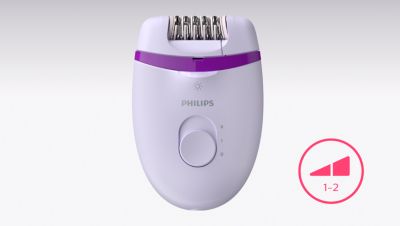 2 speed settings to grab thinner and thicker hairs