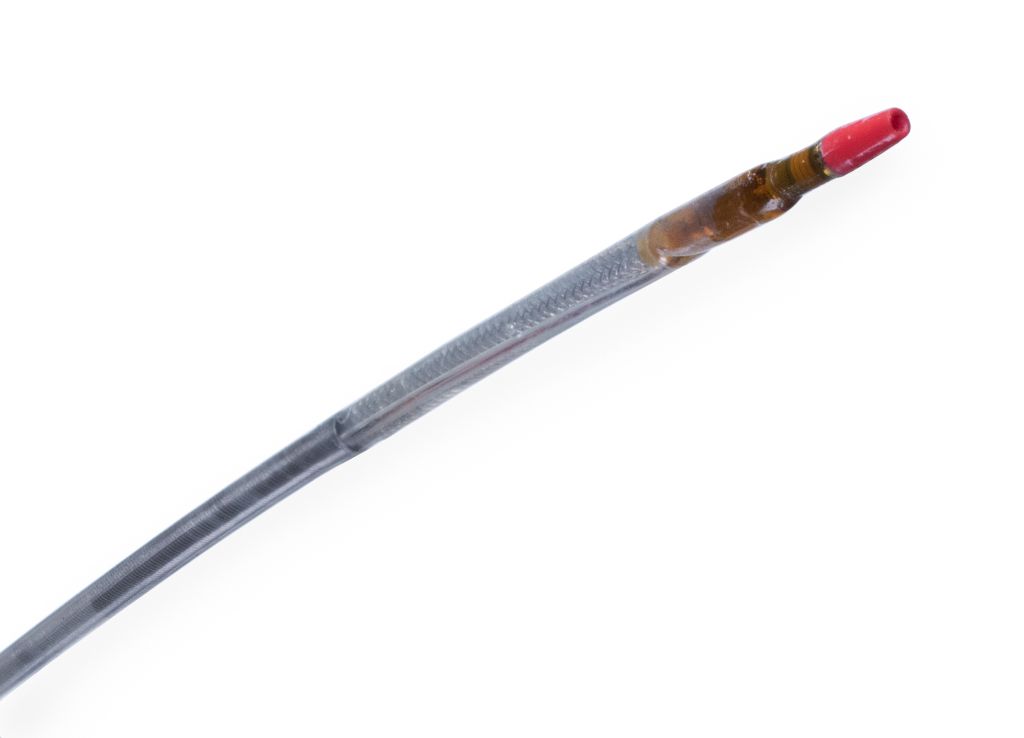 Enhanced catheter components tip to tail, longer working length, and improved lubricity through hydrophilic coating.