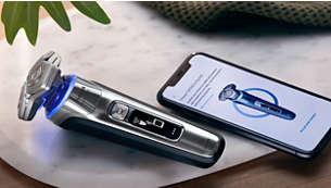 Enhance your shaving experience with Philips Shaving App***​