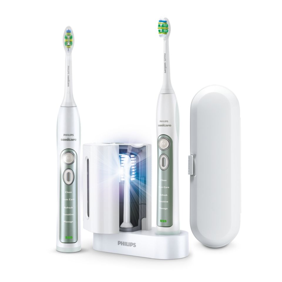 doel atomair Zeep FlexCare+ Sonische, elektrische tandenborstel HX6972/35 | Sonicare