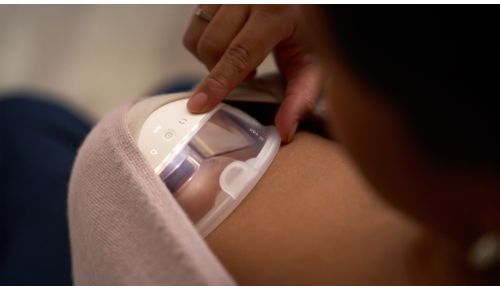 Easy to check nipple positioning and milk flow