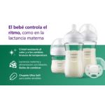 Mantiene el ritmo de succión individual del bebé