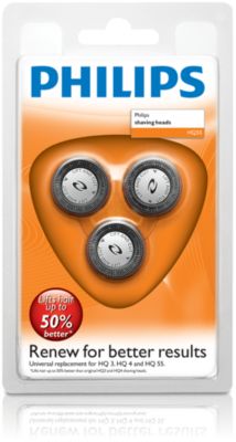 cabezales de afeitado HQ55/40 | Philips