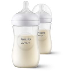 Avent Natural à Réponse Naturelle Biberon 260ml - Pack de 2