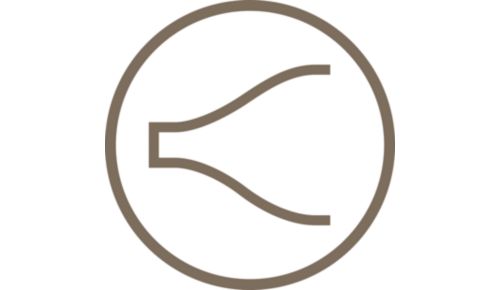 Dwuwarstwowa dysza umożliwiająca komfortową stylizację