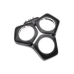 Keeps shaving heads in position