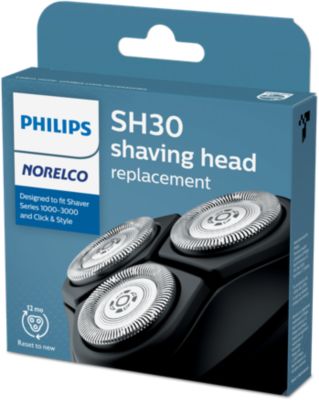 SH30/52 Replacement Complete Shaver Head with Razor Oil ＆ Cleaning Brush  for Philips Norelco S510 S511 S512 S520 S530 S531 S538 S550 S551 S560 S561  S