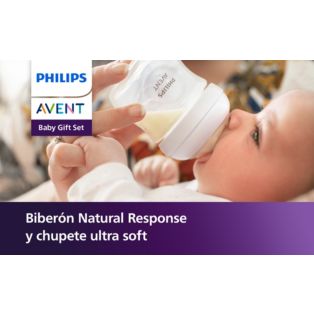 Avent Natural Response Pack 4 biberones, chupete, cepillo