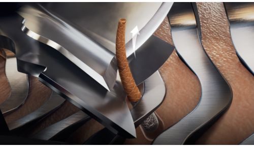 Afeitado potente y apurado