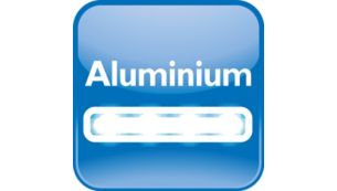 High-quality aluminium housing