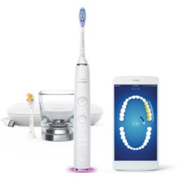 Sonicare DiamondClean Smart 9400 Elektrische sonische tandenborstel met app  - Wit