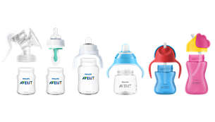 Kompatibel med Philips Avent-flaskor och -muggar