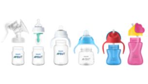 Совместимость с бутылочками и чашками Philips Avent