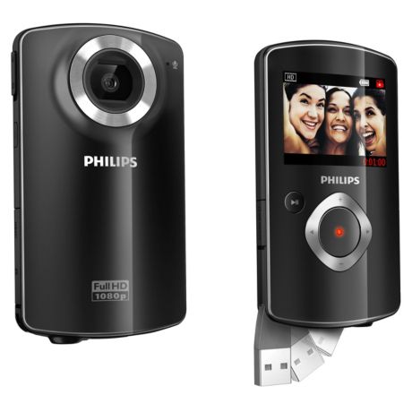 CAM102BL/00  CAM102BL HD camcorder