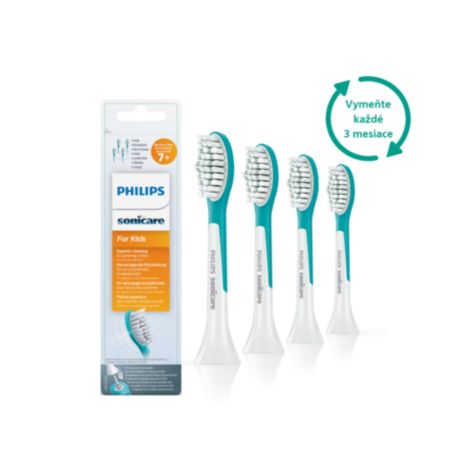 HX6044/33 Philips Sonicare for Kids Standard Štandardné nástavce pre sonické zubné kefky