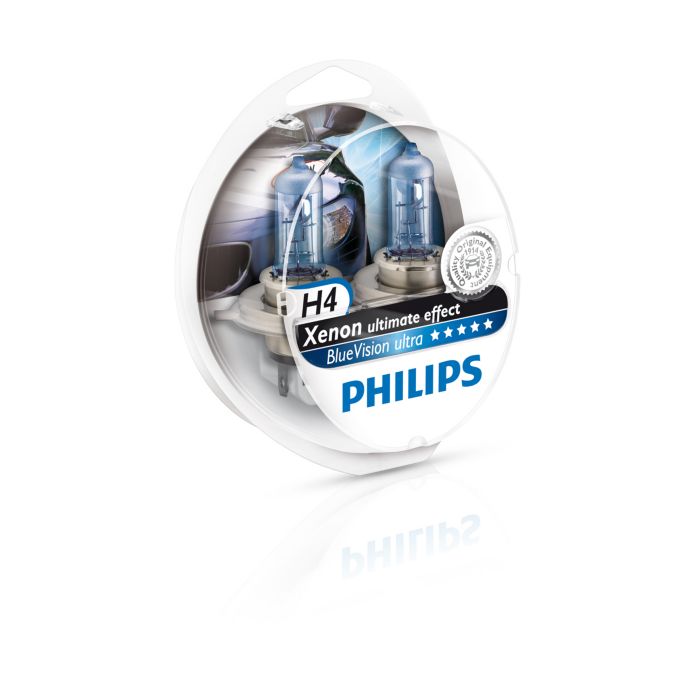 BlueVision ultra Headlight bulb br 12342BVUSM Philips