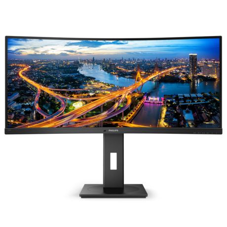 346B1C/01  Monitor LCD UltraWide curvo com USB-C