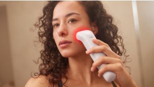 Zdravě vypadající pokožka se SkinLED