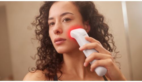 Piel de aspecto saludable con SkinLED