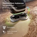 Tarkka, pitkäkestoinen ja älykäs ajotulos ihoa ärsyttämättä
