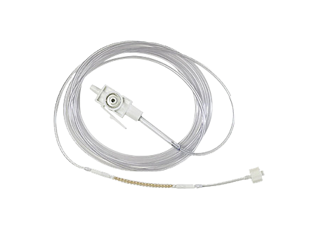 Sidestream LoFlo EtCO₂ Sample Line H with Male Luer and Nafion Capnography supplies
