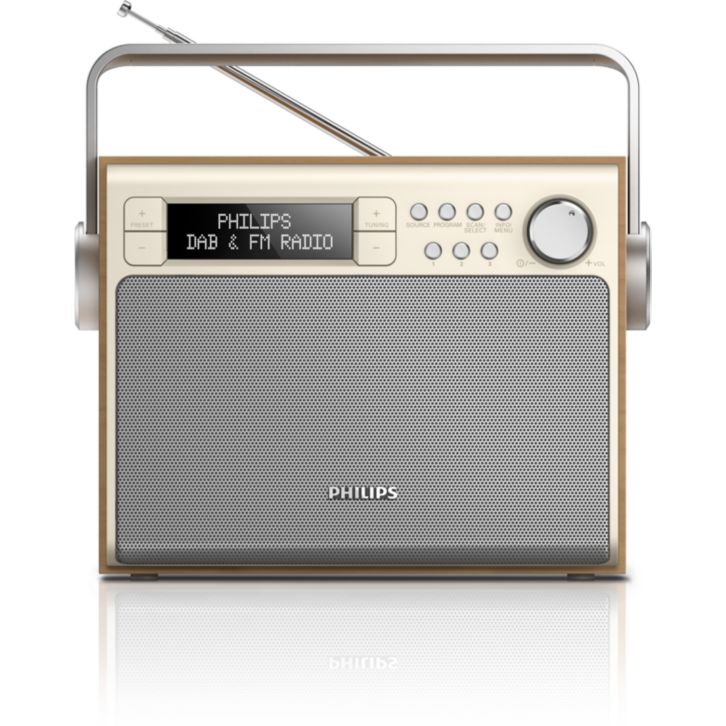 Great sound from DAB+ radio anywhere